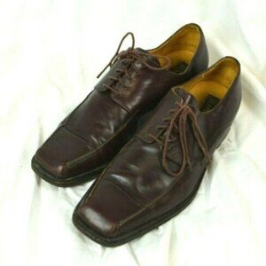 Men’s Vintage Mezlan Dress Oxfords – Brown/Cordovan Leather – Size 9 M – Spain